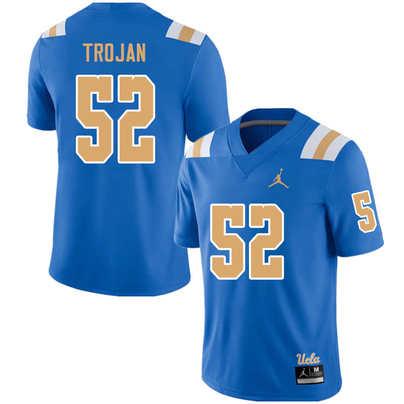 Jordan Brand Men #52 Jeremiah Trojan UCLA Bruins College Football Jerseys Sale-Blue - Click Image to Close